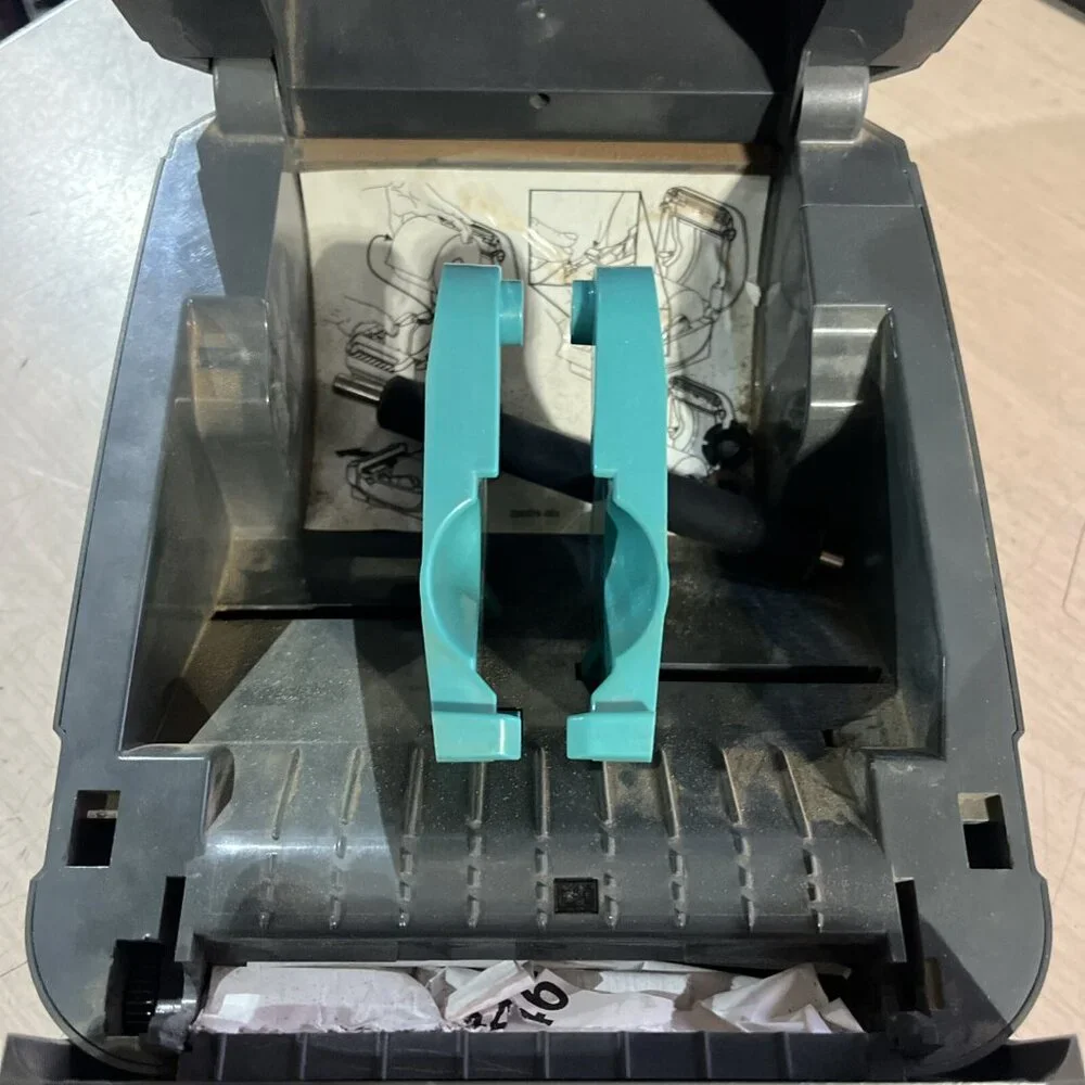 ZEBRA GX420D PRINTER WITH CABLES